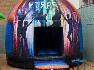 Disco mit Licht Musik Hüpfburg Disco mit Licht und Musik