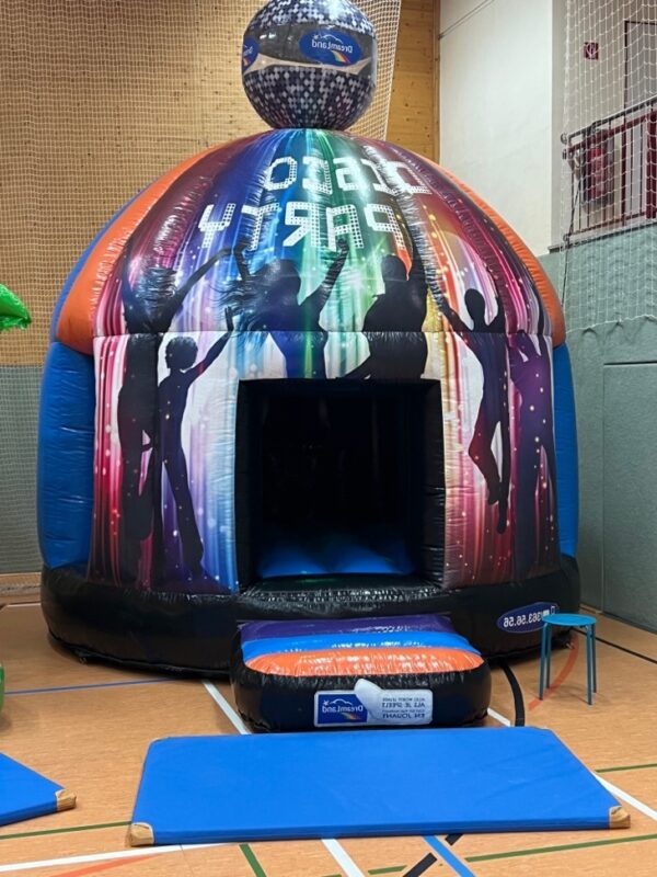 Disco mit Licht Musik Hüpfburg Disco mit Licht und Musik