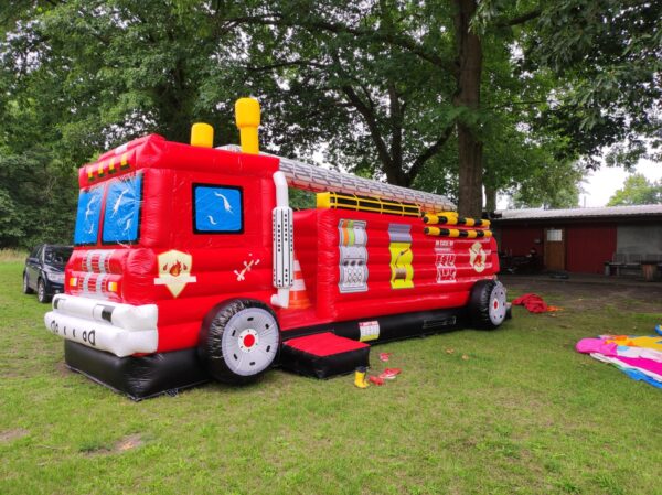 Hindernisbahn Feuerwehr Hüpfburg Hindernisbahn Feuerwehr