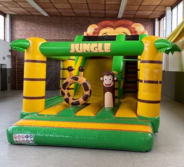 Riesenrutsche Löwe Hüpfburg Riesenrutsche Löwe